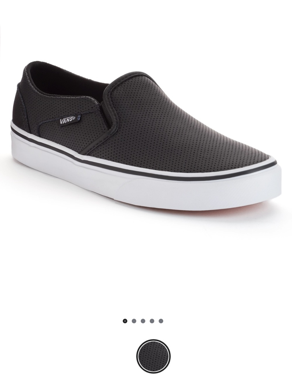 Brand New without tags Vans® Asher Women's Perforated Slip-On Shoes